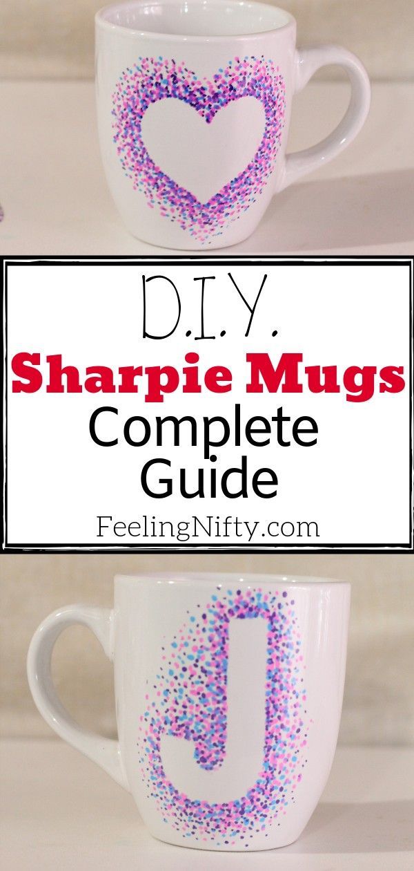 The Complete Guide to Sharpie Mugs - with Simple Designs and Ideas -   16 diy projects school ideas