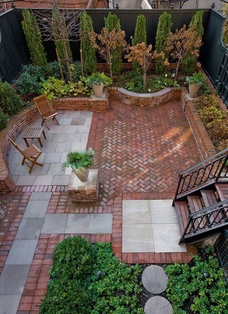 Awesome Backyard Garden Design 26 -   16 garden design Decking bricks ideas