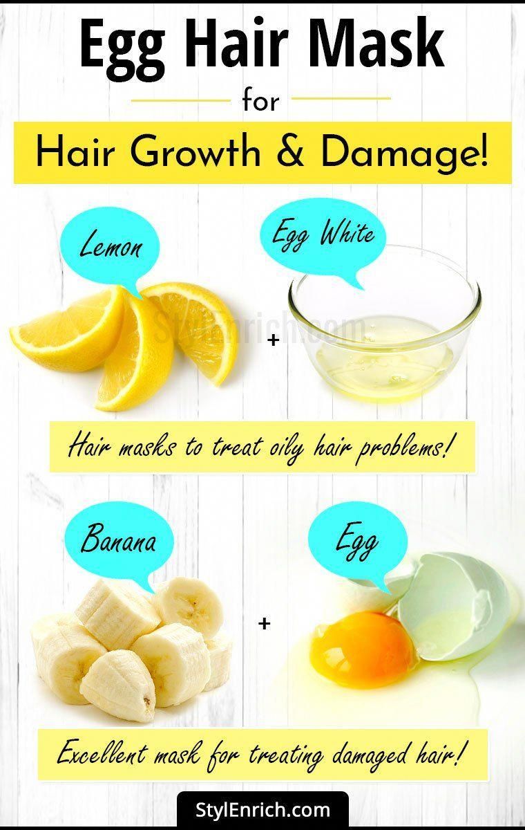 Egg Hair Mask for Hair Growth & Damaged Hair That Really Work! -   16 hair Mask diy ideas