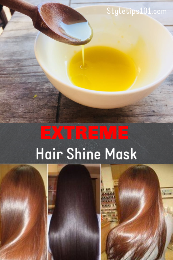 DIY Shiny Hair Mask -   16 hair Mask diy ideas