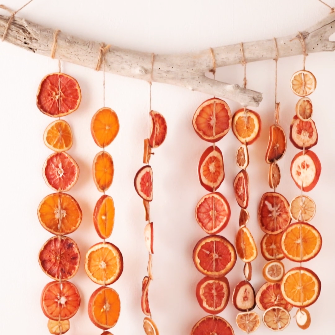 Dried Citrus Garland DIY -   16 holiday Hacks diy crafts ideas