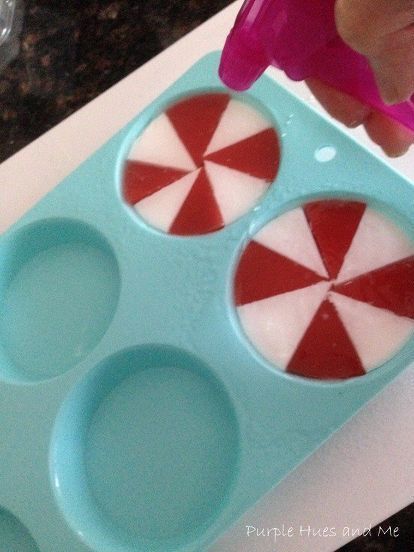 How To Make Peppermint Candy Soap -   16 holiday Hacks diy crafts ideas