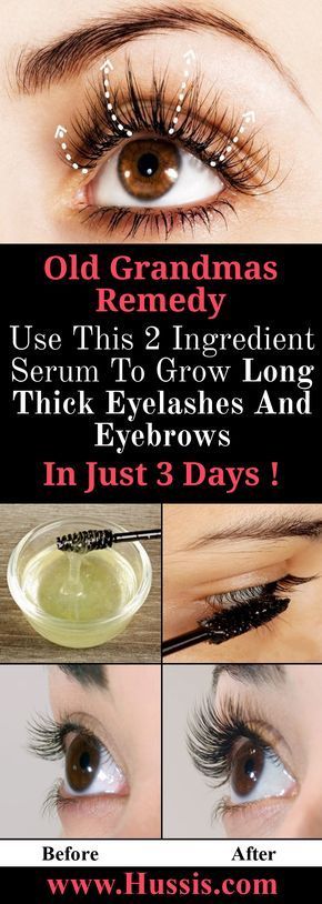 Old Grandmas Remedy Use This 2 Ingredient Serum To Grow Long Thick Eyelashes And Eyebrows In Just 3 Days -   16 makeup Noche coconut oil ideas