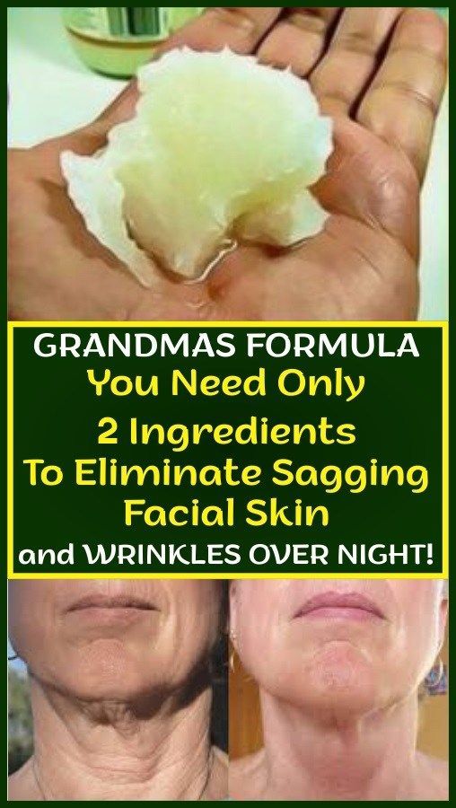 Grandmas Formula You Need Only 2 Ingredients To Eliminate Sagging Facial Skin And Wrinkles Over Night -   16 makeup Noche coconut oil ideas