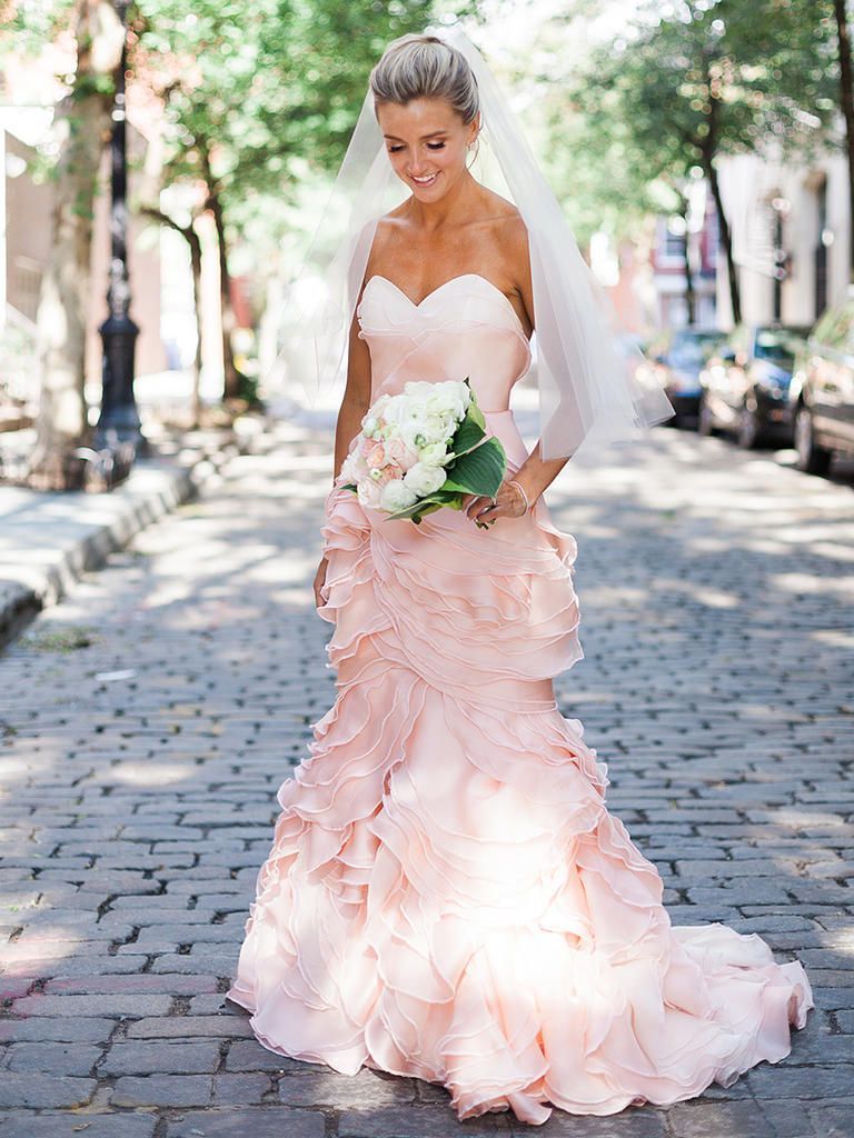28 Gorgeous Blush and Light Pink Wedding Dresses -   16 pink wedding Gown ideas