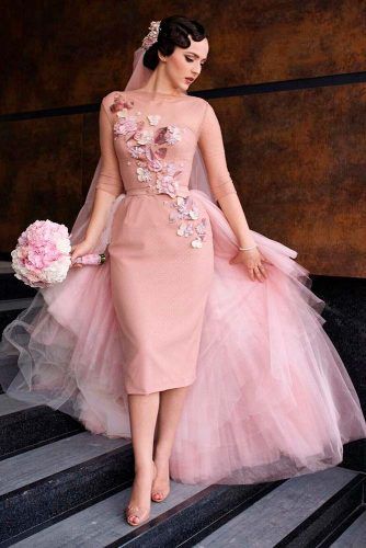 30 Luxurious Pink Wedding Dress Designs -   16 pink wedding Gown ideas
