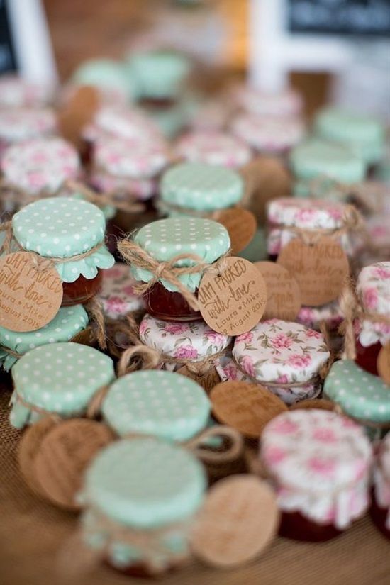 15 Rustic Wedding Favors That Every Guest Will Love -   16 rustic wedding Gifts ideas