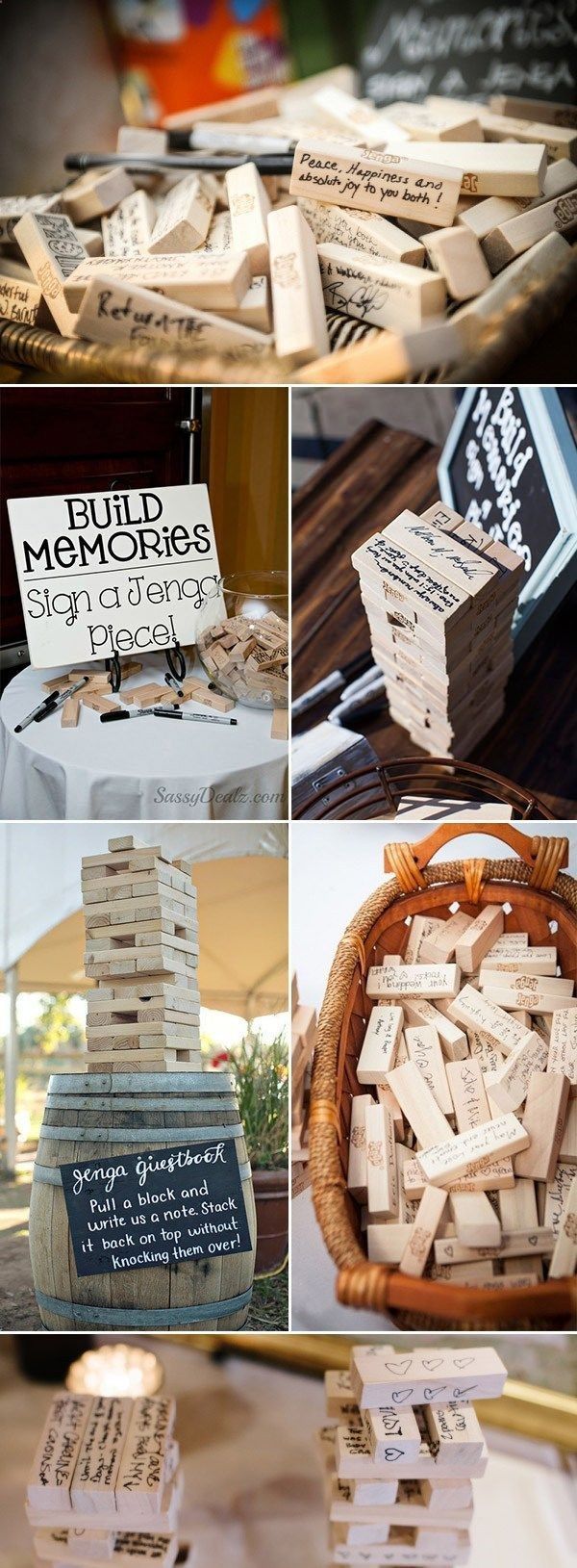 44 Unique Wedding Guestbook That You Can Make -   16 rustic wedding Gifts ideas