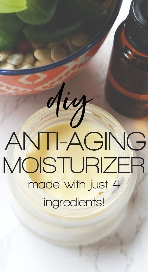 DIY Anti-Aging Face Moisturizer -   16 skin care Anti Aging young ideas