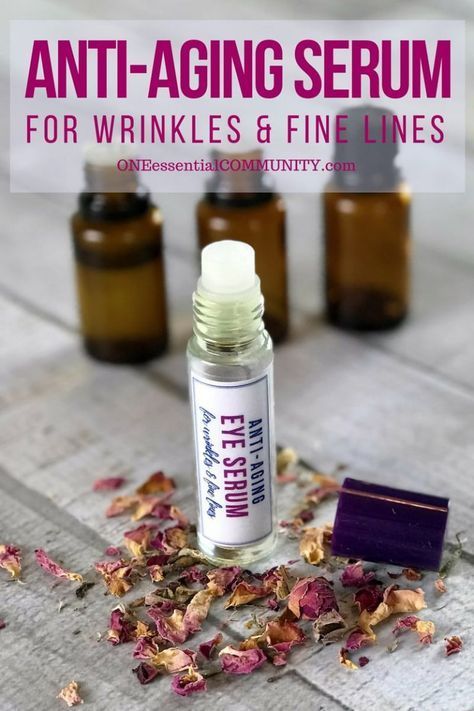 Anti-Aging Serum for Wrinkles {made with essential oils} -   16 skin care Anti Aging young ideas