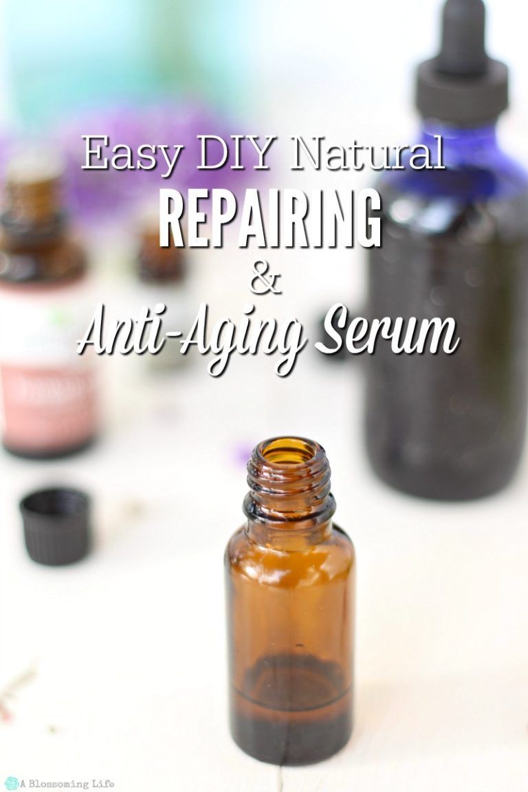 DIY Face Serum Recipe: Repairing & Anti-Aging -   16 skin care Anti Aging young ideas