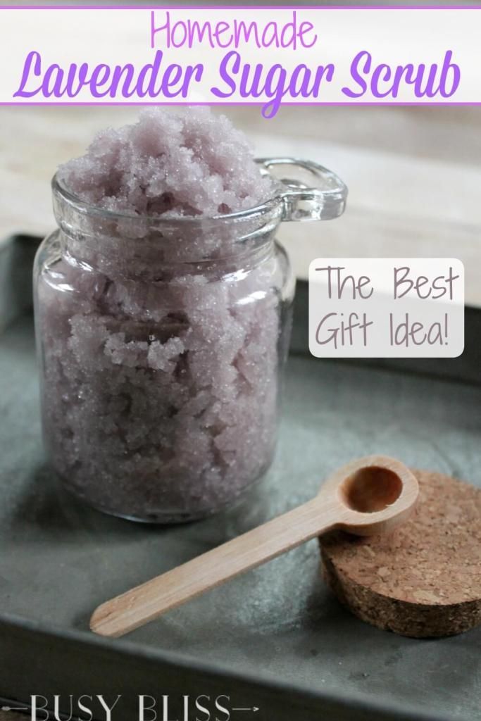 Homemade Lavender Sugar Scrub - The Best Gift -   16 skin care Organic sugar scrubs ideas
