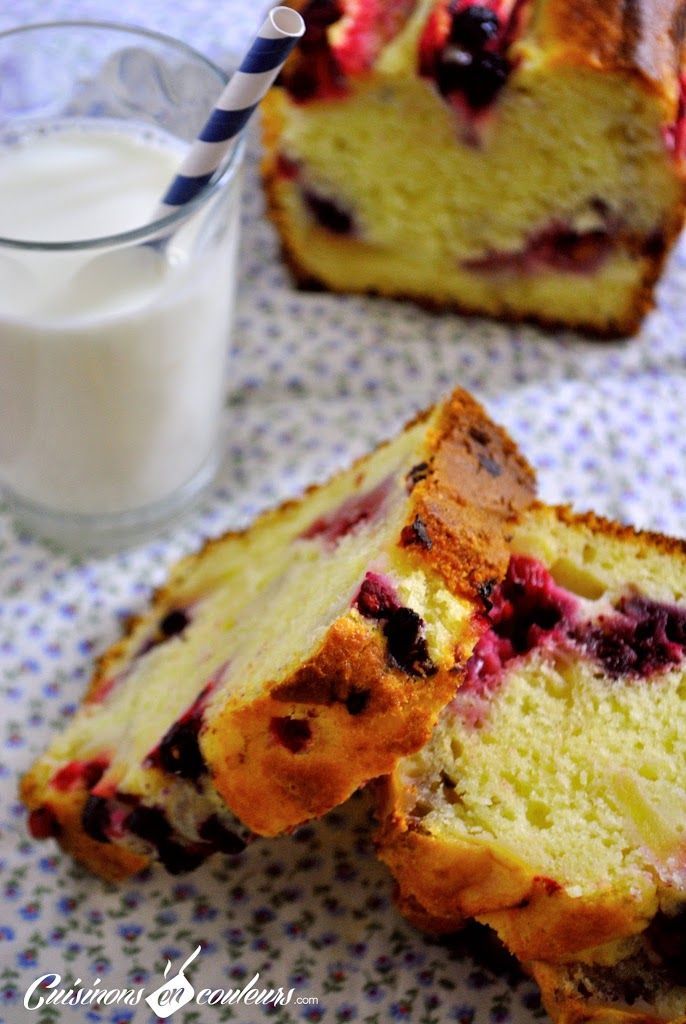 Cake aux pommes et aux fruits rouges -   17 cake Fruit rouges ideas