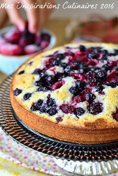 Financier g?ant aux fruits rouges -   17 cake Fruit rouges ideas