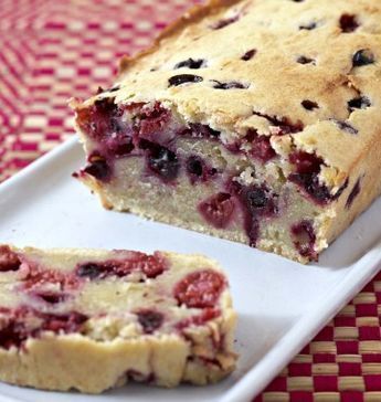 Cake aux fruits rouges et lait de coco -   17 cake Fruit rouges ideas