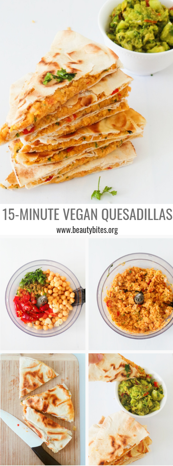 Vegan Quesadillas With Chickpeas -   17 healthy recipes Easy for one ideas