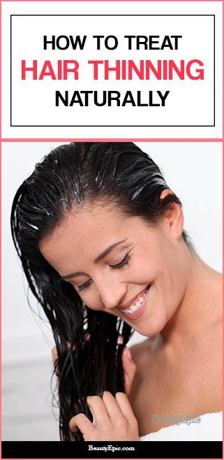 How to Treat Hair Thinning Naturally -   17 thinning hair Women ideas
