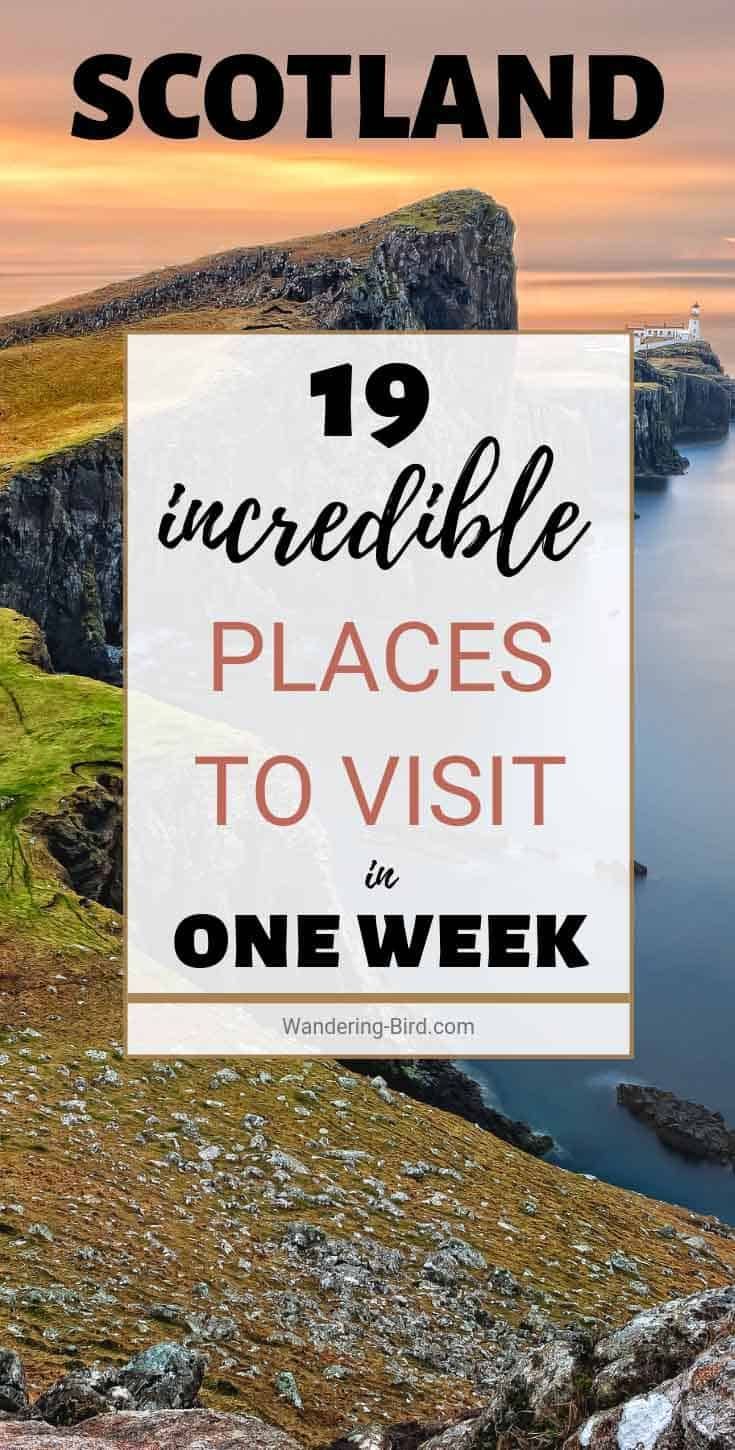 Unmissable Scotland Itinerary- Plan your perfect Road Trip -   17 travel destinations Winter beautiful ideas