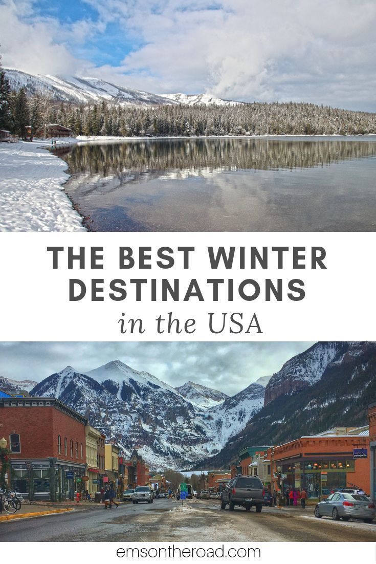Best Winter Destinations in the United States -   17 travel destinations Winter beautiful ideas