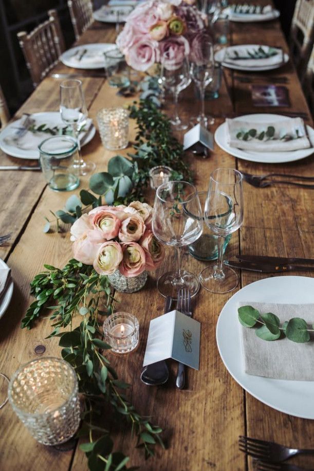 Simple Bohemian Wedding Table Settings -   17 wedding Flowers table ideas