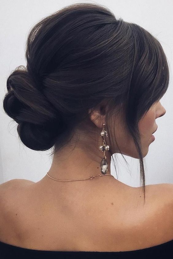 The Best 46 Wedding Hairstyles That Are Fit For the Bride -   17 wedding hairstyles With Bangs ideas