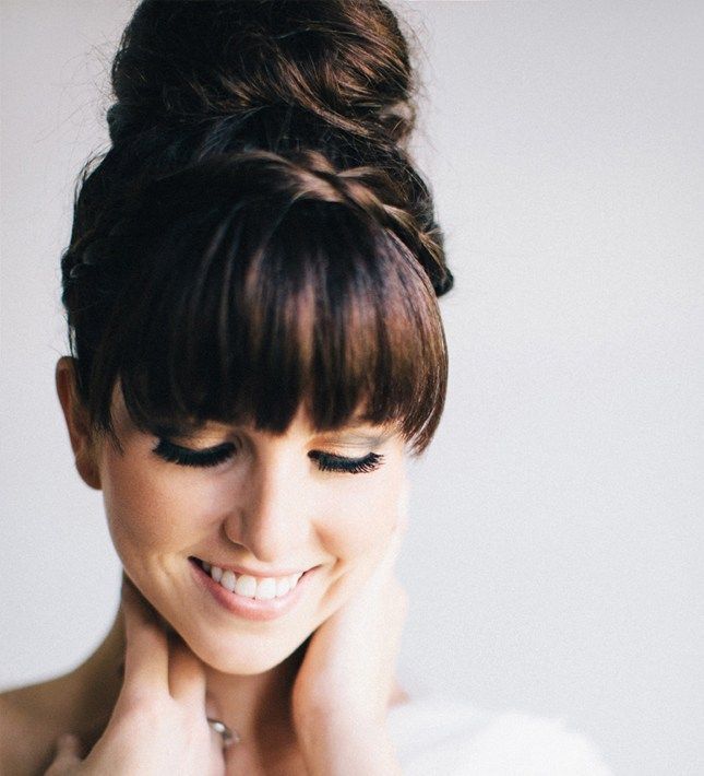 41+ The Best Unique Wedding Hairstyles with Bangs -   17 wedding hairstyles With Bangs ideas