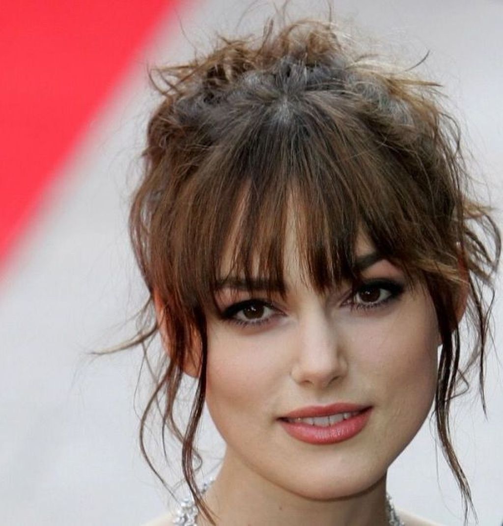 18+ Fashionable Bangs Hairstyles Trends 2019 -   17 wedding hairstyles With Bangs ideas