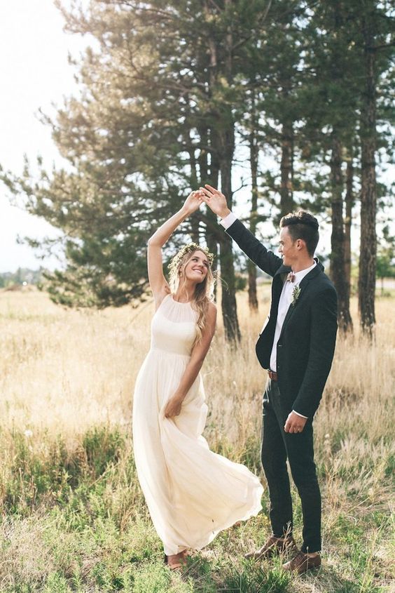 Gorgeous dress in silk chiffon ,prom dress -   17 wedding Inspiration photos ideas