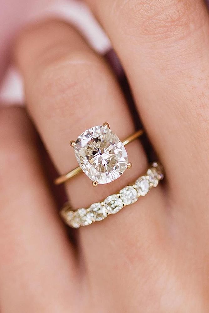 27 Simple Engagement Rings For Girls Who Love Classic Style -   17 wedding Rose Gold ring ideas