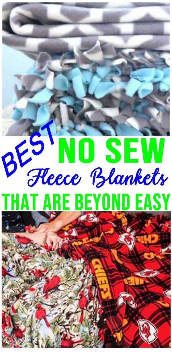 SIMPLE DIY No Sew Fleece Blankets! How To Make No Sew Fleece Blankets – Fun DIY Craft Projects – Kids – Adults – Gifts -   18 diy projects For Gifts for kids ideas
