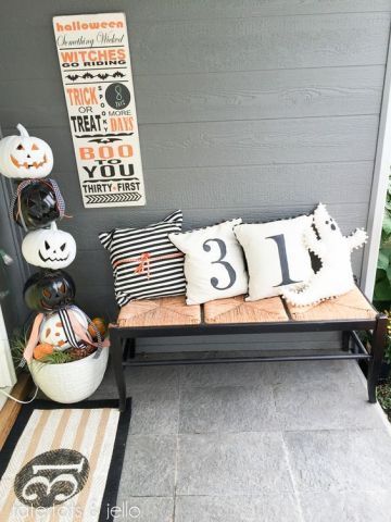 73 Gorgeous Halloween Living Room Decor Ideas -   18 fall room decor ideas