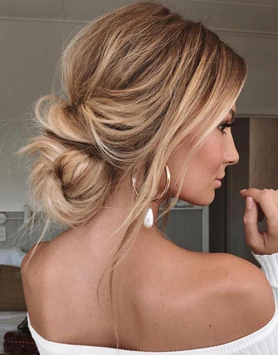 The Best Messy Bun Hairstyles Trend for 2019 -   18 hairstyles Bun messy ideas