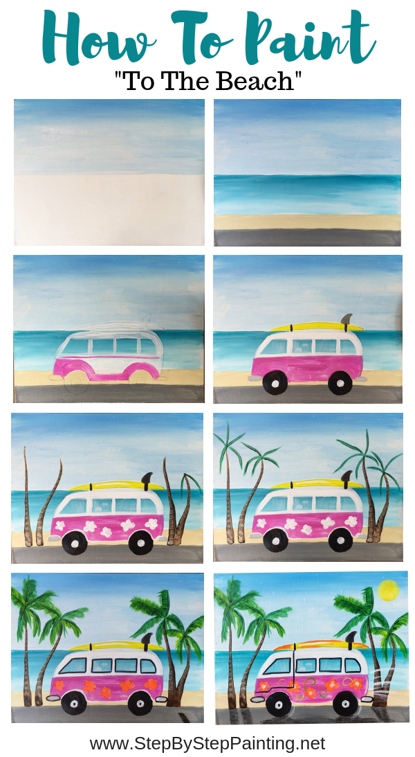 How To Paint A Beach Van -   19 diy projects For Kids step by step ideas