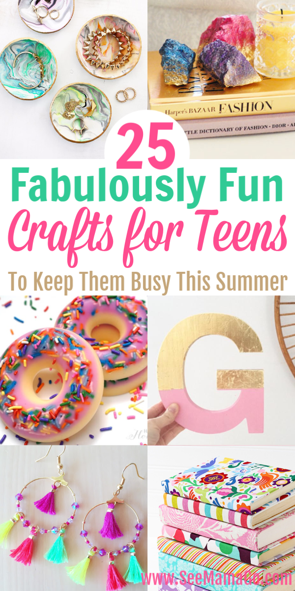 25 Fabulously Fun Crafts for Teens and Tweens -   19 diy projects For Summer girls ideas