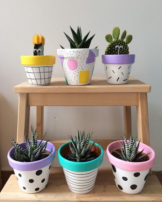25 Creative DIY ideas with beautiful pots to welcome Spring -   19 plants Beautiful pots ideas