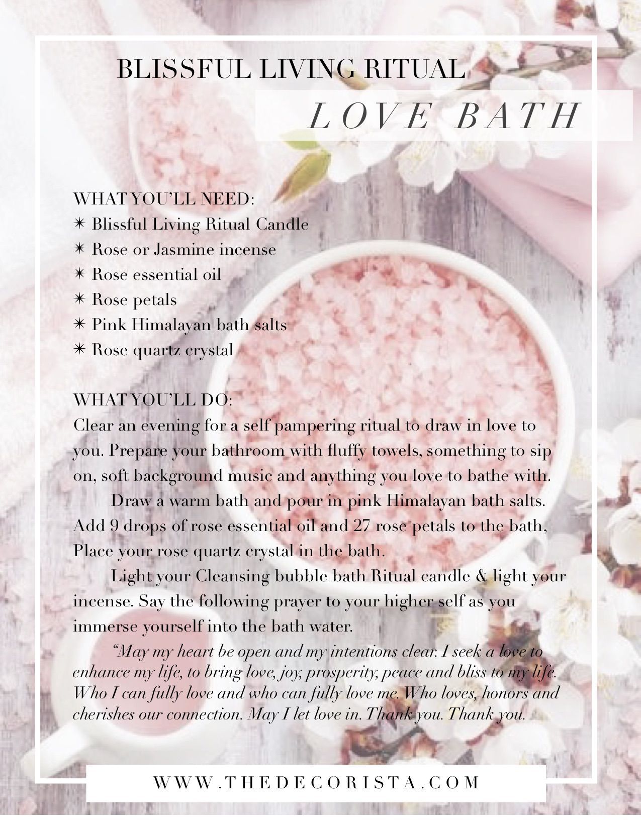 A blissful bath time ritual to draw in love -   21 holiday Essentials bath bombs ideas
