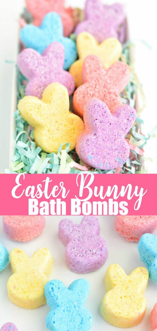 DIY Bunny Bath Bombs -   21 holiday Essentials bath bombs ideas