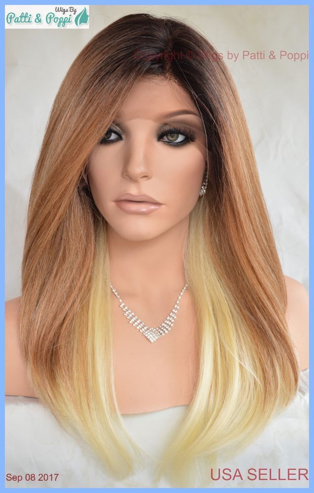 Details about Swiss Lace Front Wig 4X4 Silk Top Hand tied Heat Safe 2T27.613 Long Thick 1252 -   22 hairstyles Braided white ideas