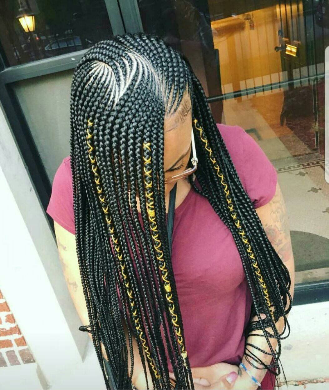 Braided Wig/ Cornrow Wig/ Ghana Weaving wig -   22 hairstyles Braided white ideas