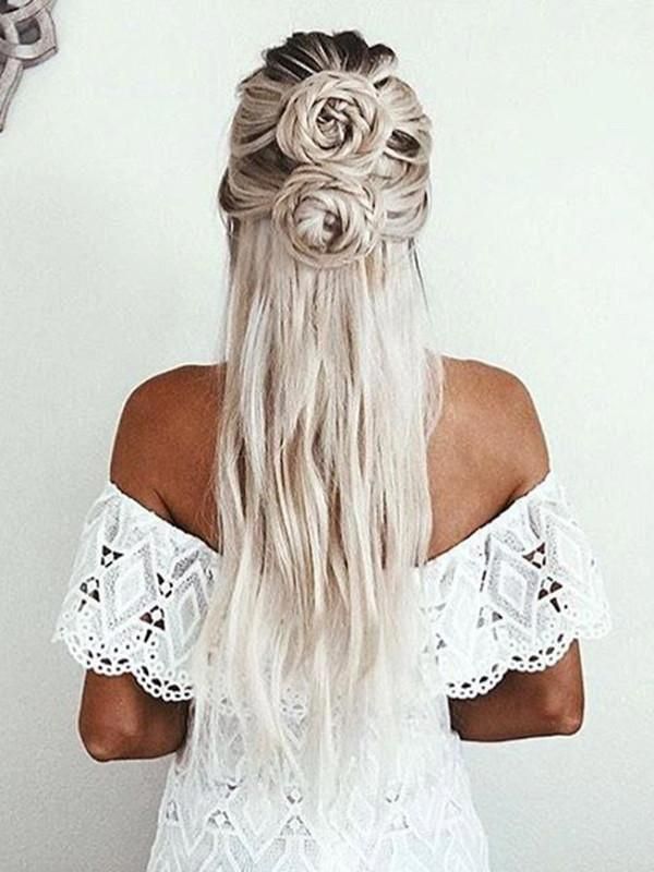 22 hairstyles Braided white ideas