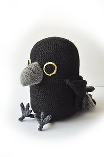 Raven pattern by Joyce Overheul -   22 knitting and crochet awesome ideas