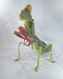 Praying Mantis pattern by Jenna Wingate -   22 knitting and crochet awesome ideas