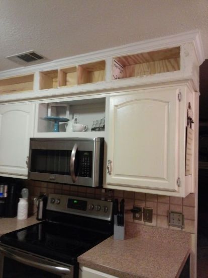 From Outdated Soffits to Usable Space DIY Project -   23 diy projects Storage kitchen cabinets ideas