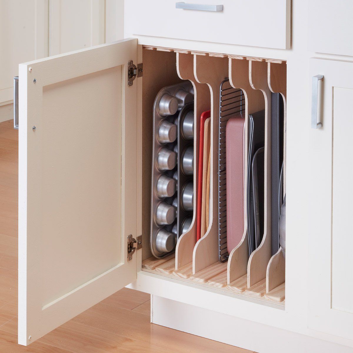 Kitchen Cabinet Organizers: DIY Dividers -   23 diy projects Storage kitchen cabinets ideas