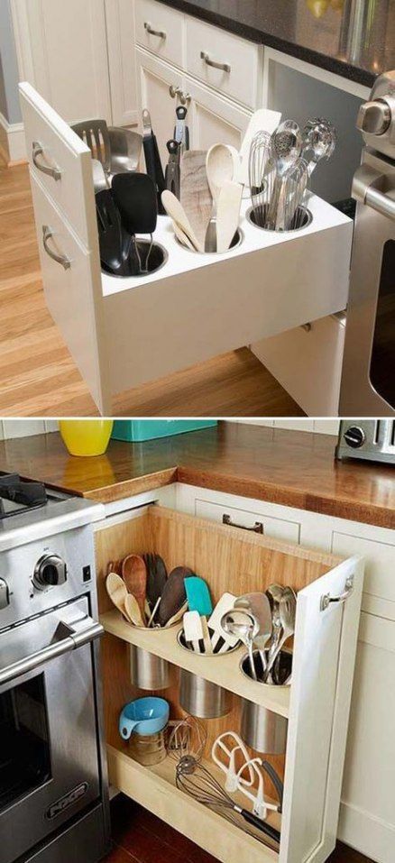 Kitchen Utensils Hanging Diy Projects 15+ Best Ideas -   23 diy projects Storage kitchen cabinets ideas