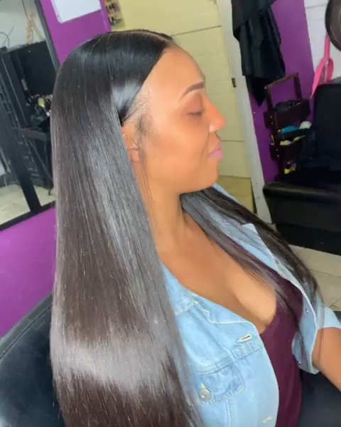 Lwigs Glueless long silky straight lace front wig for black women -   24 hair Straight video ideas