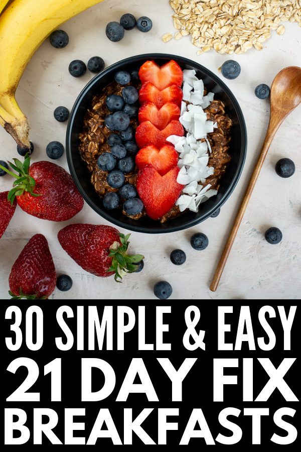 Weight Loss That Works: 30 Days of 21 Day Fix Recipes We Love -   4 healthy recipes Simple 21 day fix ideas