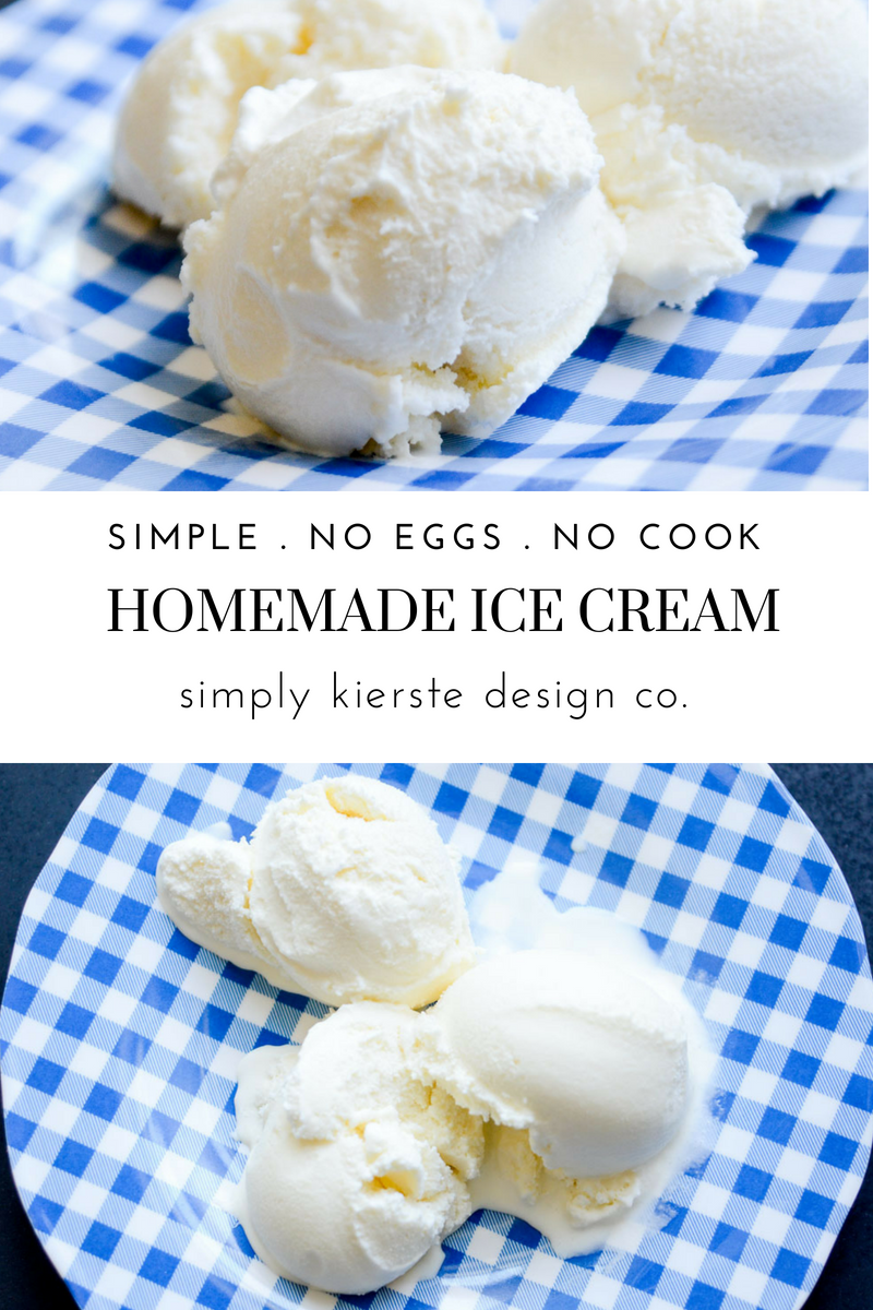 Simple Homemade Vanilla Ice Cream -   5 desserts Simple eggs ideas