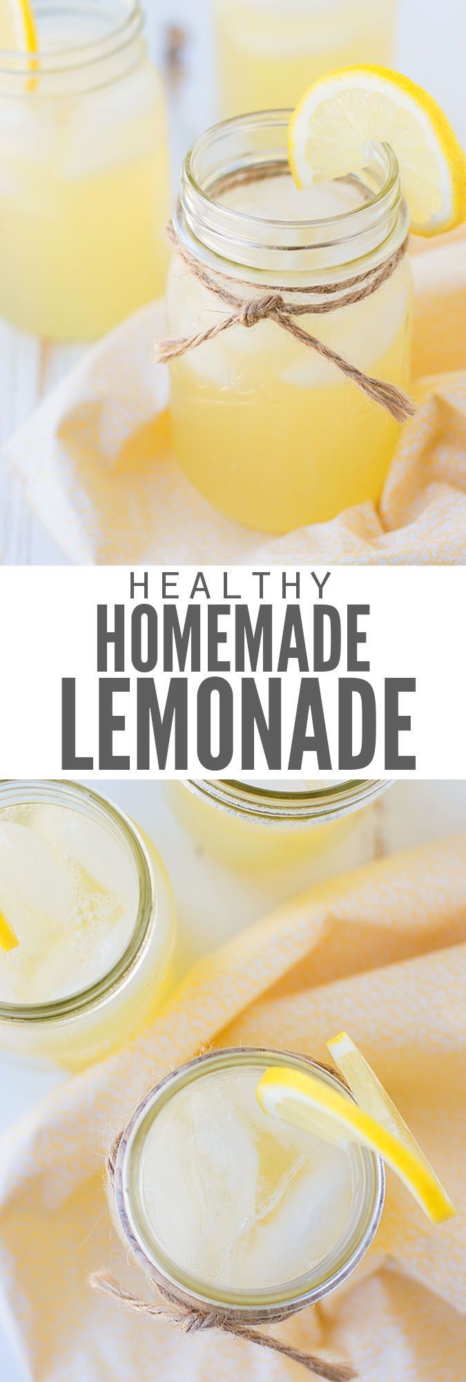 Easy Healthy Homemade Lemonade -   7 healthy recipes On The Go honey ideas