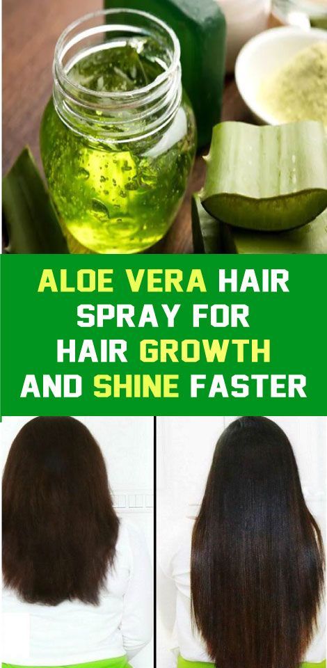 Aloe vera hair spray for hair growth -   7 skin care Diet hair colors ideas